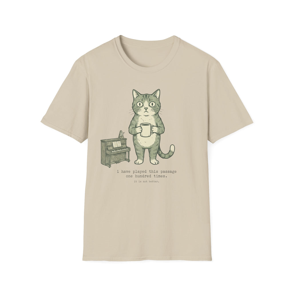 "Cat, Wrong Note" T-Shirt