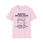 "Survived Another Piano Lesson" T-Shirt