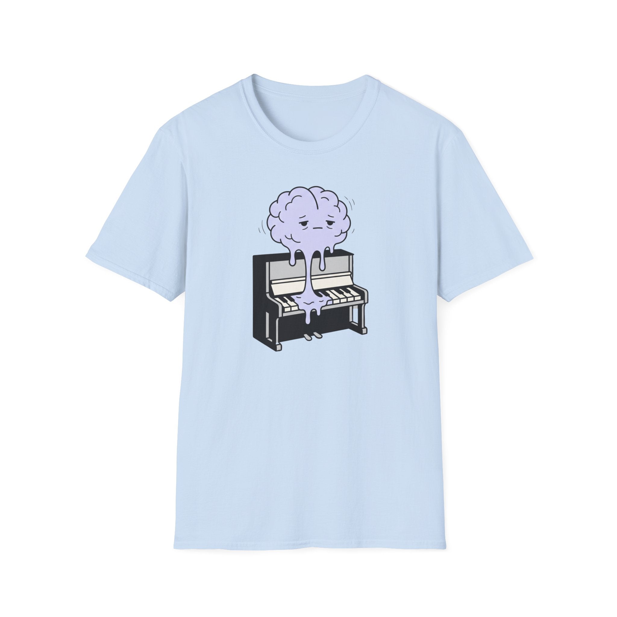 "Tired Melting Brain Piano" T-Shirt