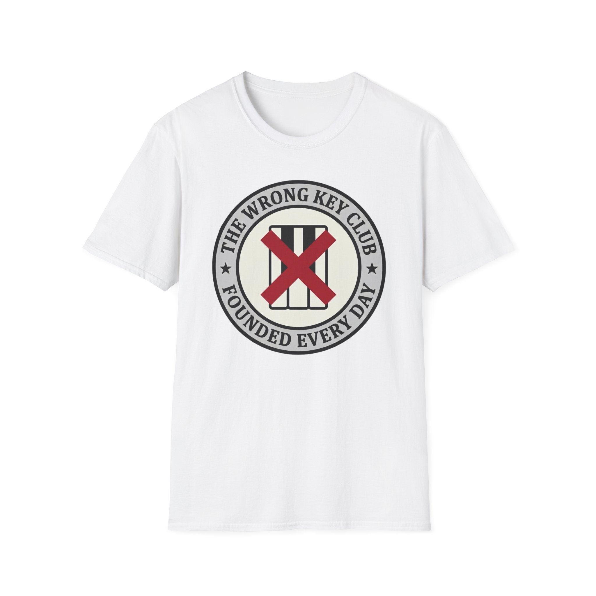 "Wrong Key Club" 1st Design T-Shirt