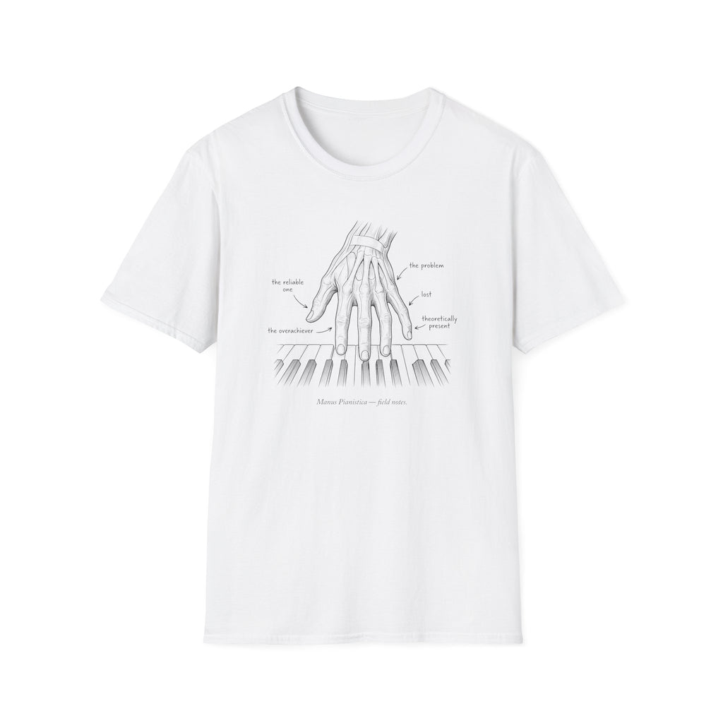 Manus Pianistica" T-Shirt