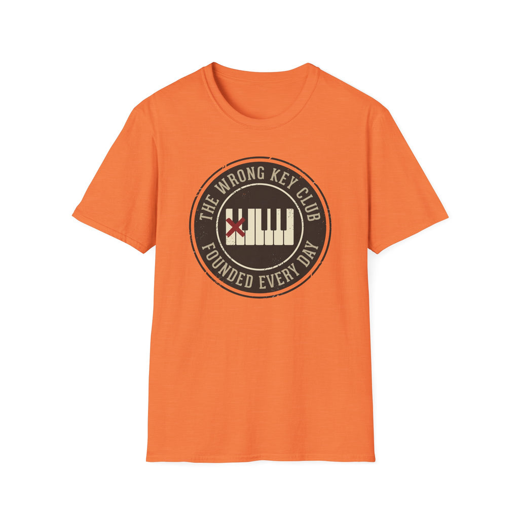 "Wrong Key Club" 2nd Design T-Shirt