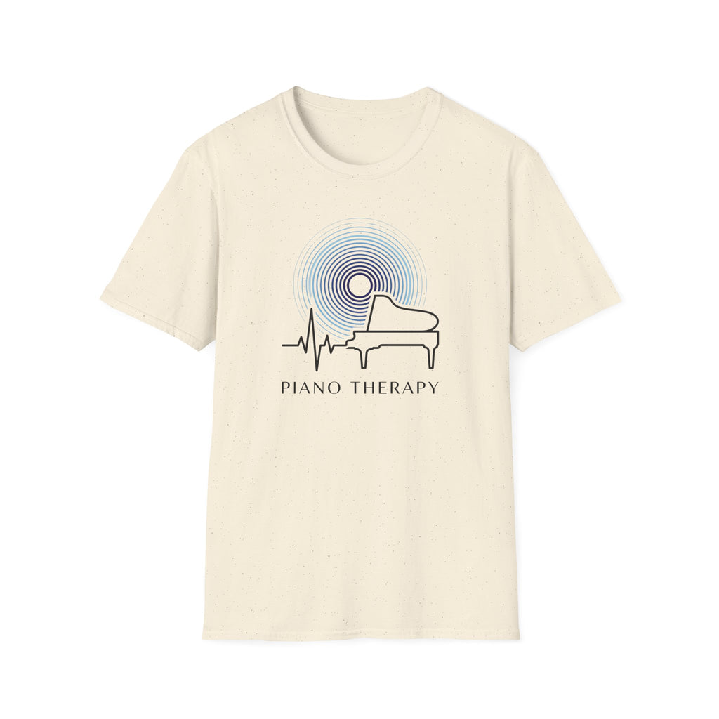 "Piano Therapy Heartbeat" T-Shirt