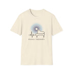 "Piano Therapy Heartbeat" T-Shirt