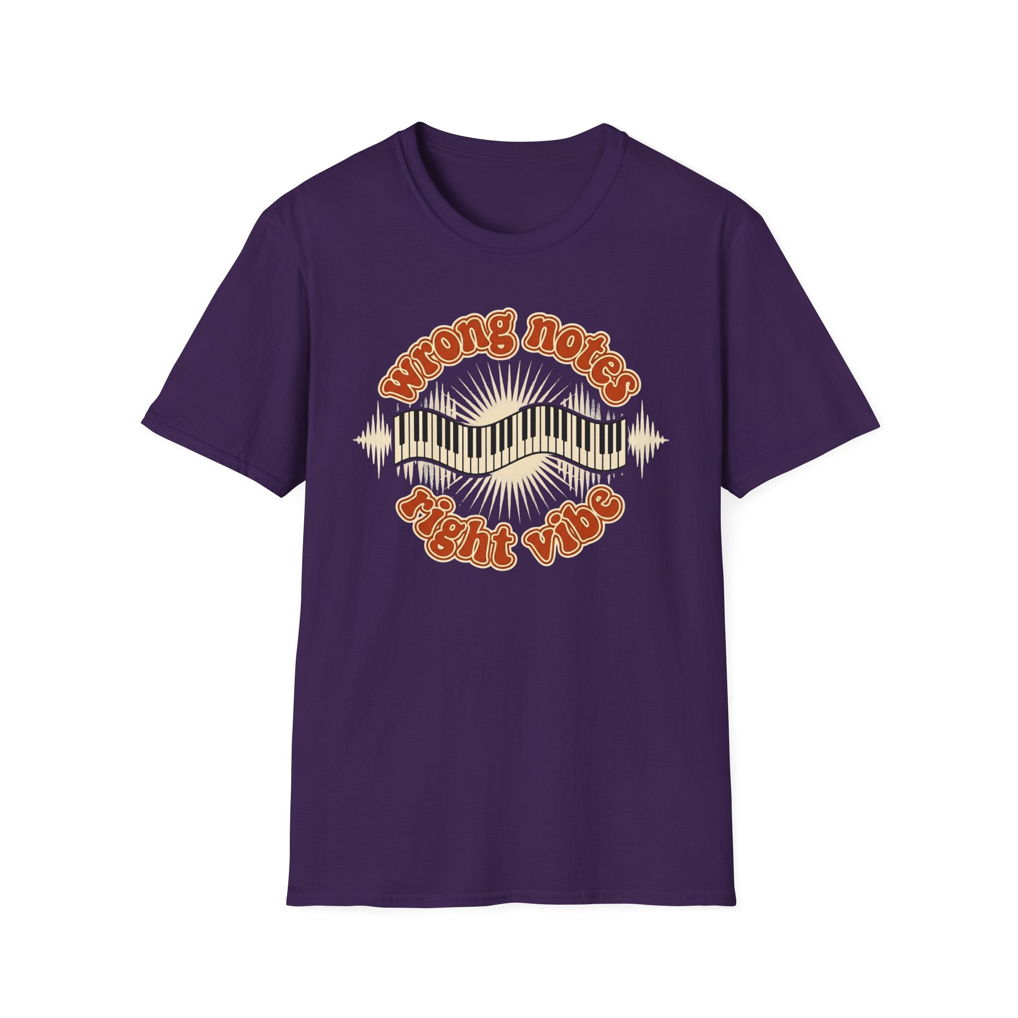 "Wrong Notes, Right Vibe" T-Shirt