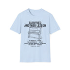 "Survived Another Piano Lesson" T-Shirt