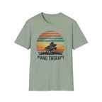 "Piano Therapy Sunset" T-Shirt