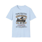 "Piano Practice Time Machine" T-Shirt
