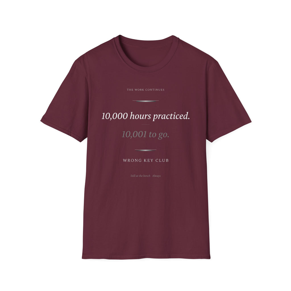 "10,000 Hours Practiced" T-Shirt