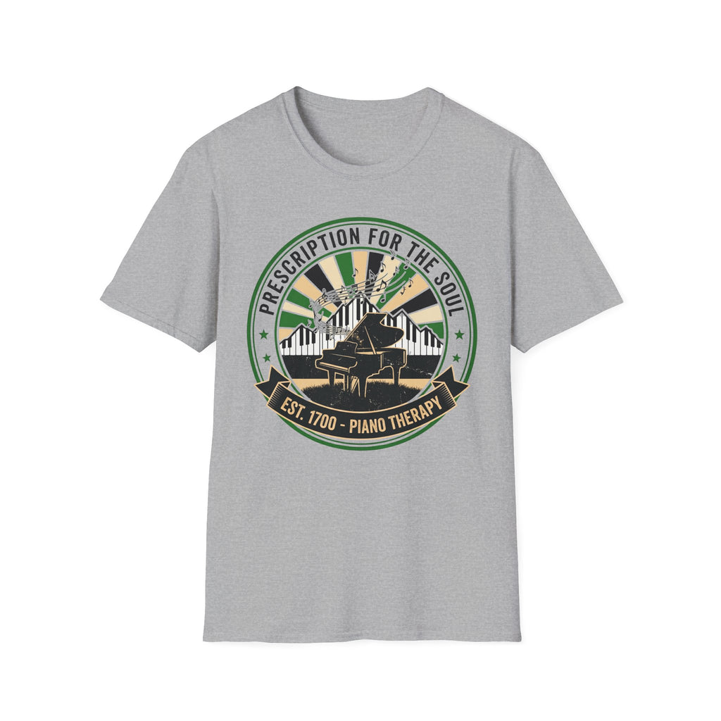 "Piano Therapy Prescription" T-Shirt