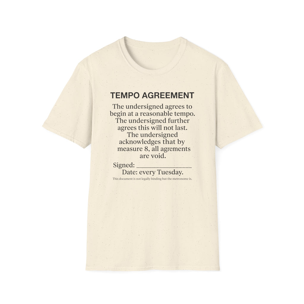 "Tempo Agreement" T-Shirt