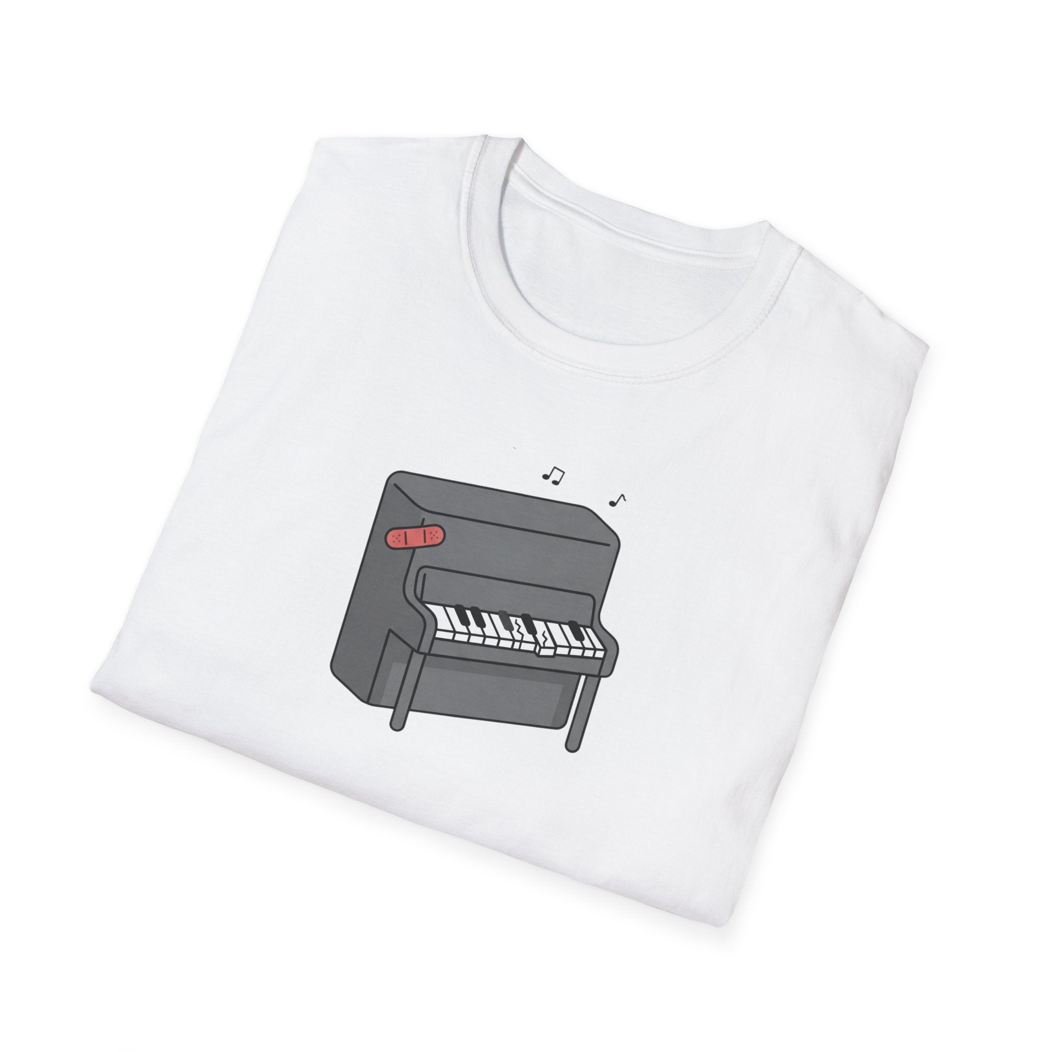 "Bandage Piano" T-Shirt