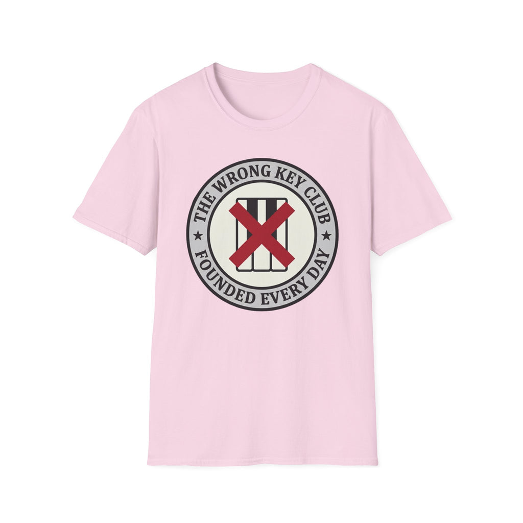 "Wrong Key Club" 1st Design T-Shirt