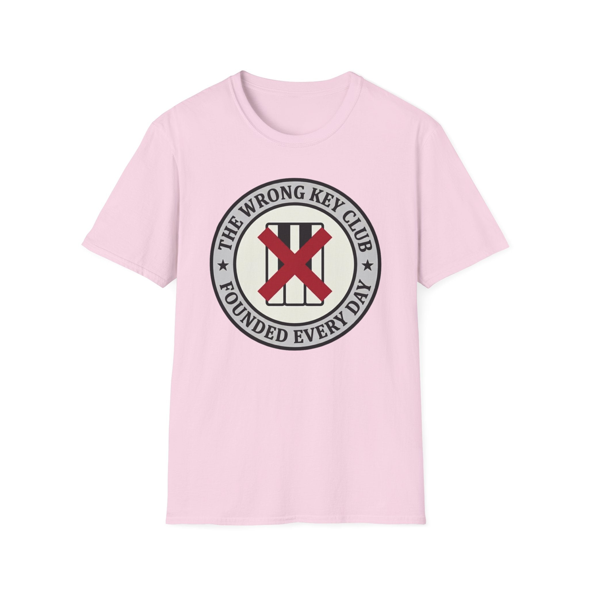 "Wrong Key Club" 1st Design T-Shirt
