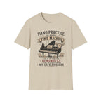 "Piano Practice Time Machine" T-Shirt