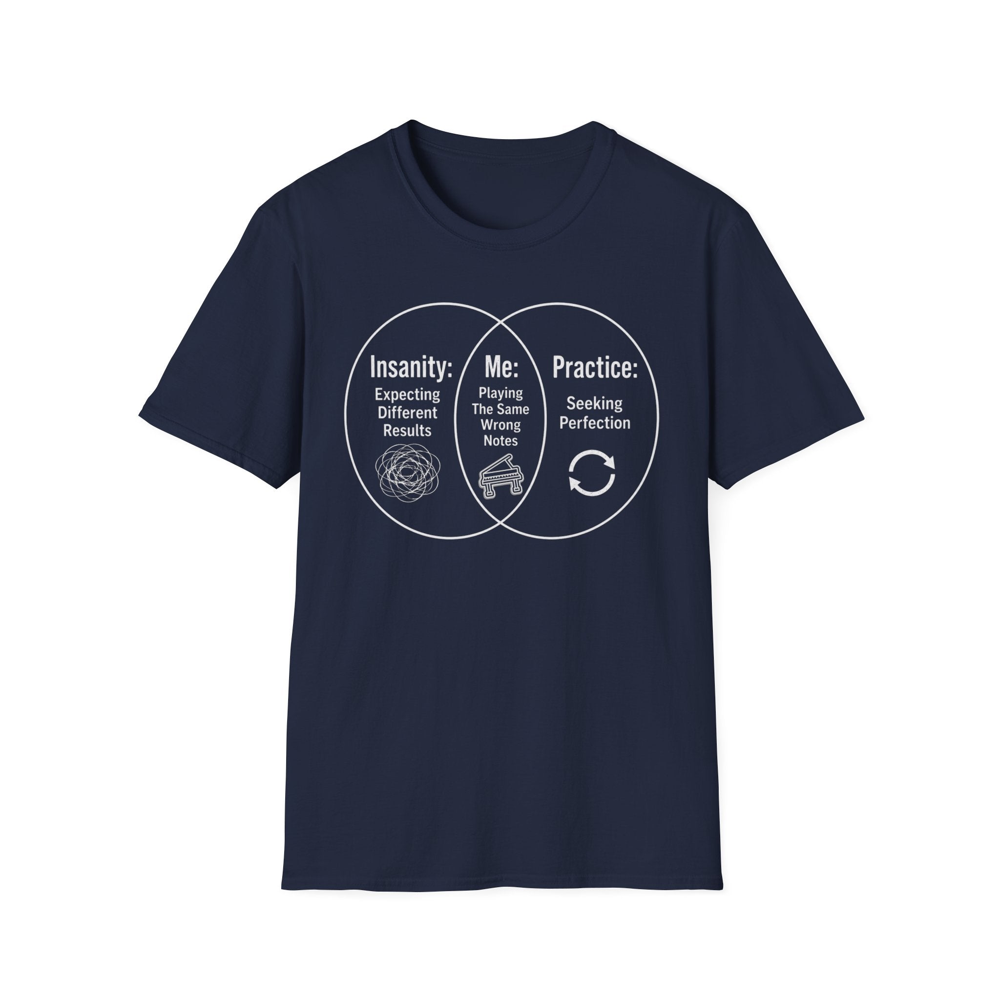 "Insanity, Me, and Practice" T-Shirt