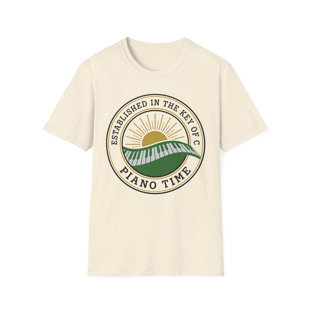 "Piano Time Key of C" T-Shirt