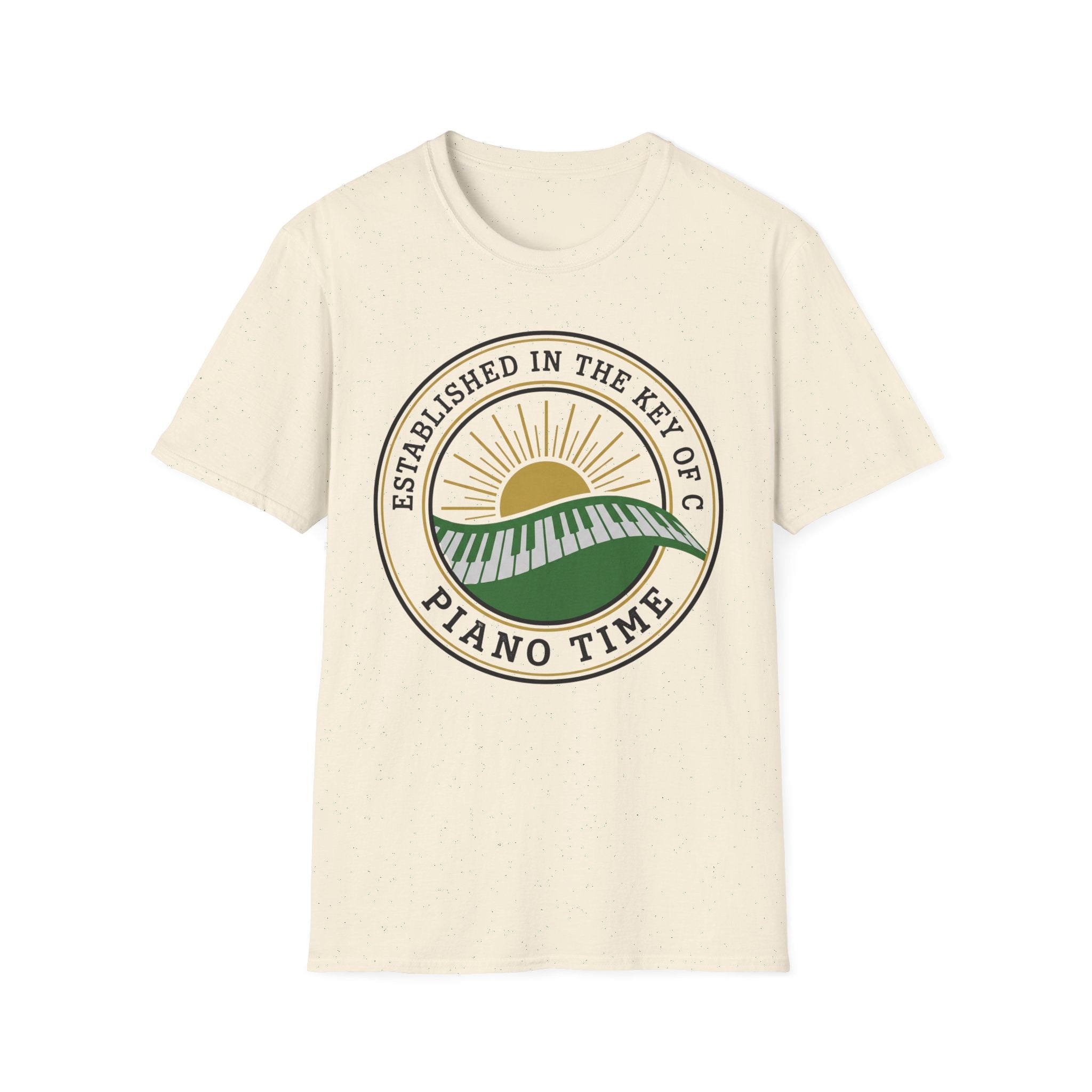 "Piano Time Key of C" T-Shirt