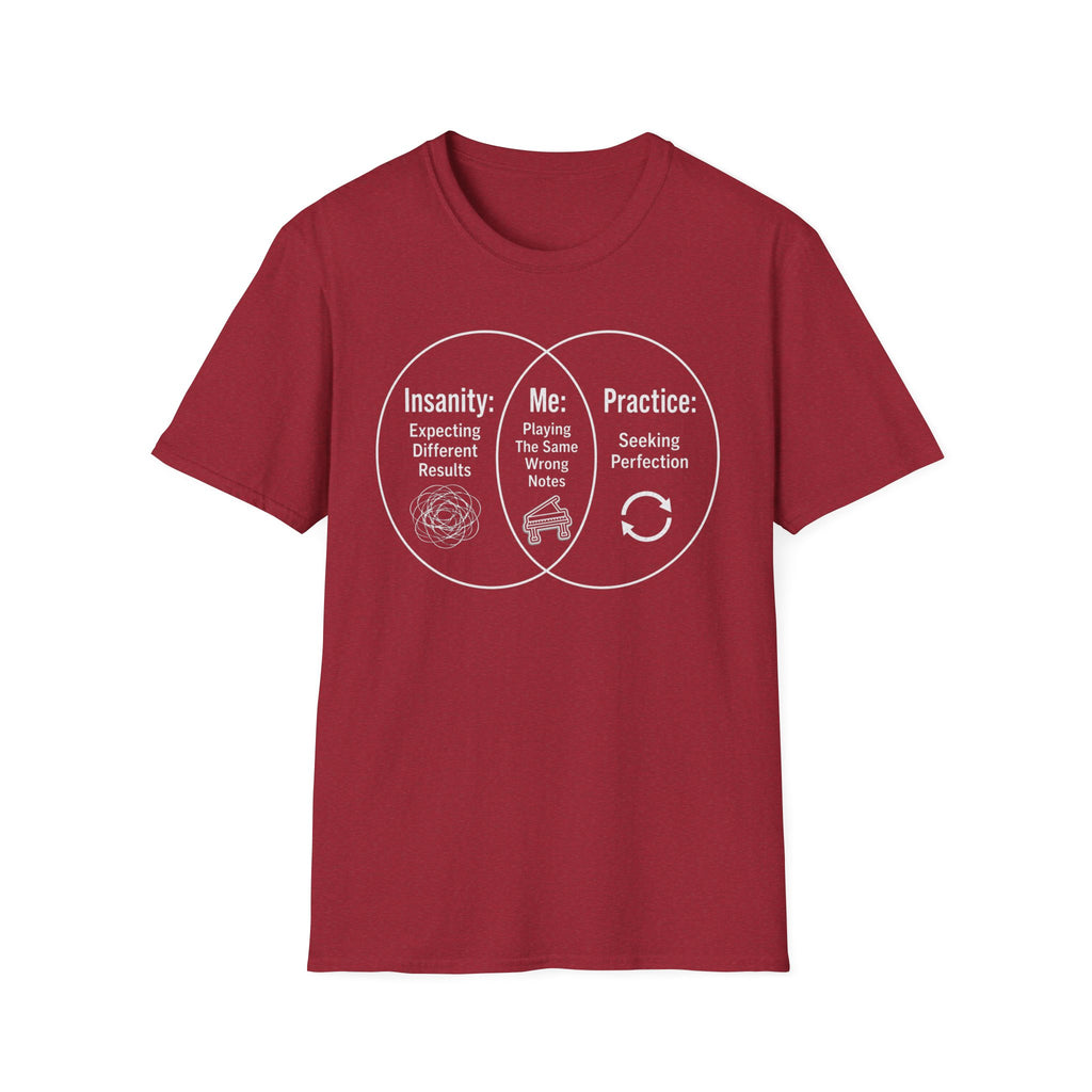"Insanity, Me, and Practice" T-Shirt