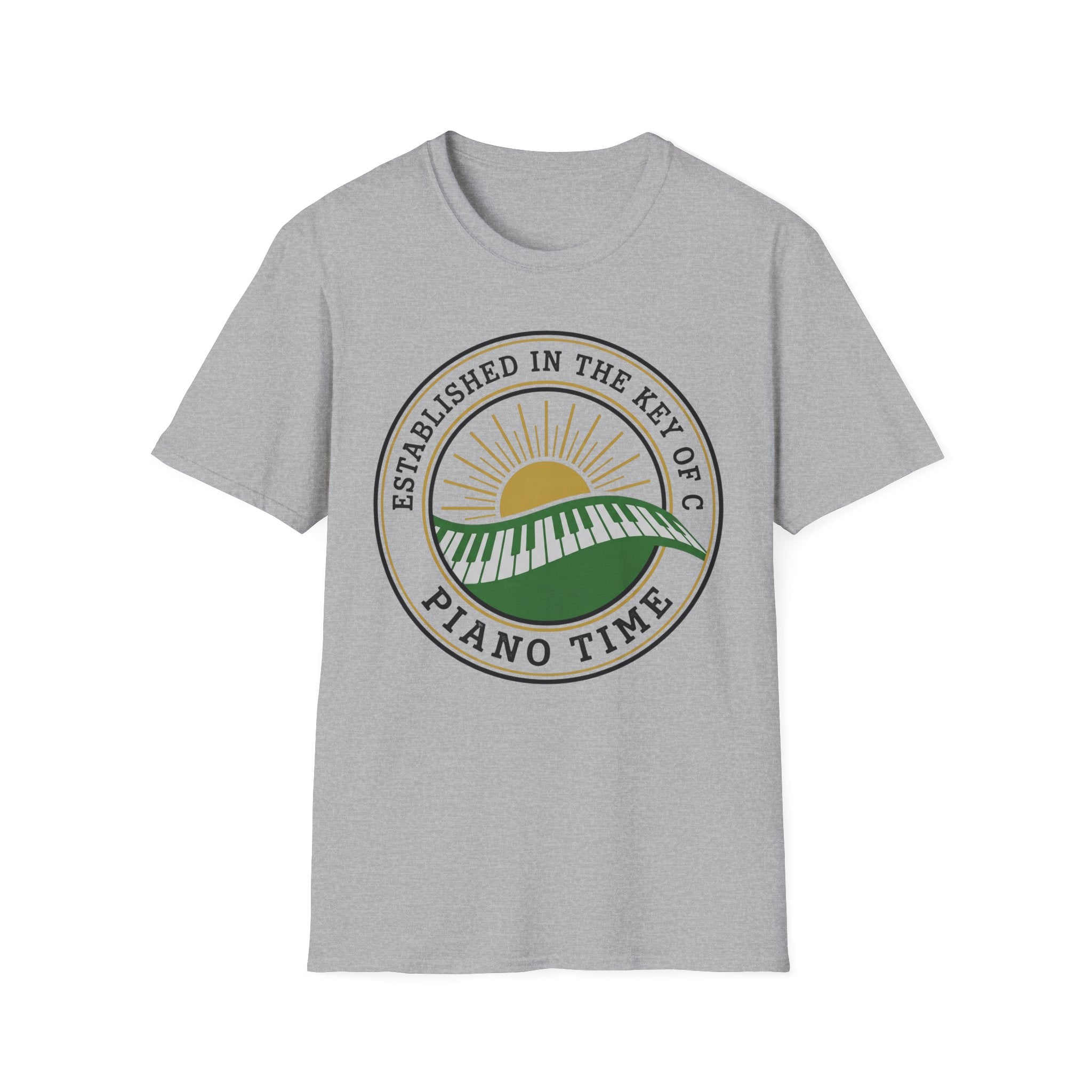 "Piano Time Key of C" T-Shirt
