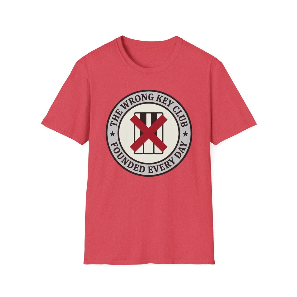 "Wrong Key Club" 1st Design T-Shirt