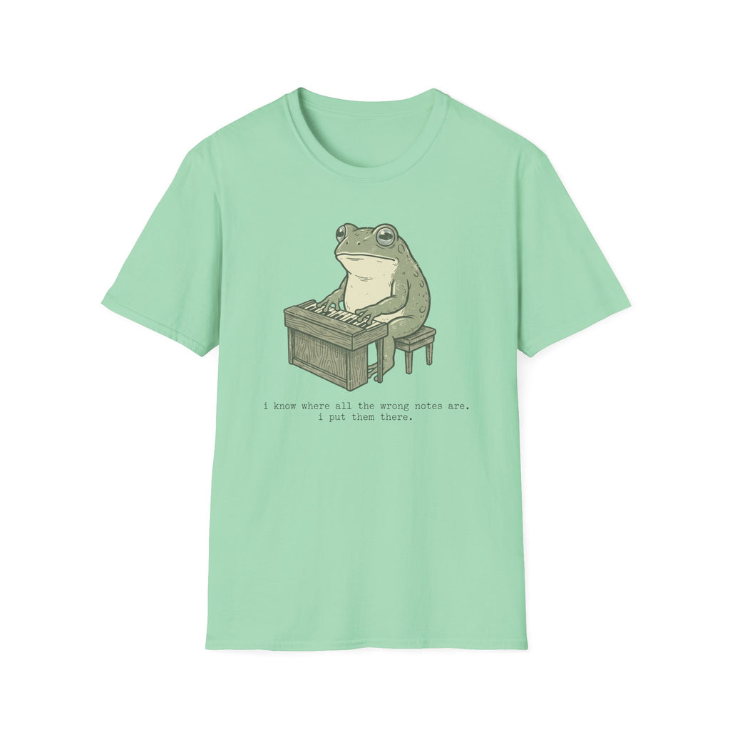 "Frog-Wrong Notes" T-Shirt