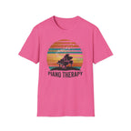 "Piano Therapy Sunset" T-Shirt