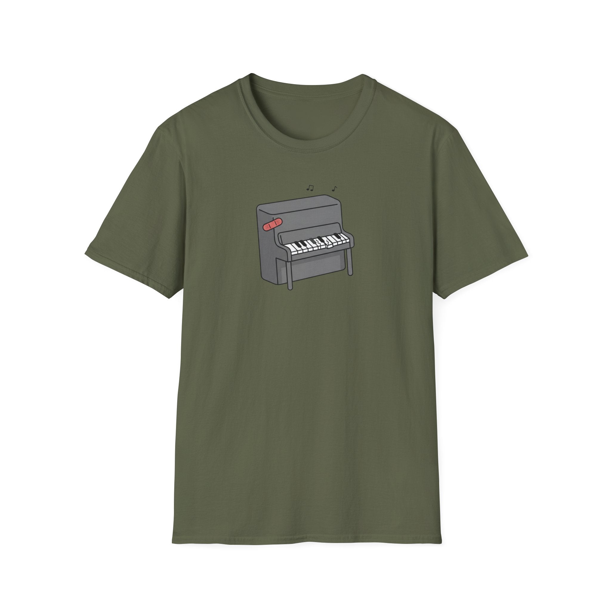 "Bandage Piano" T-Shirt