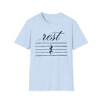 "Rest" Blue Ink T-Shirt