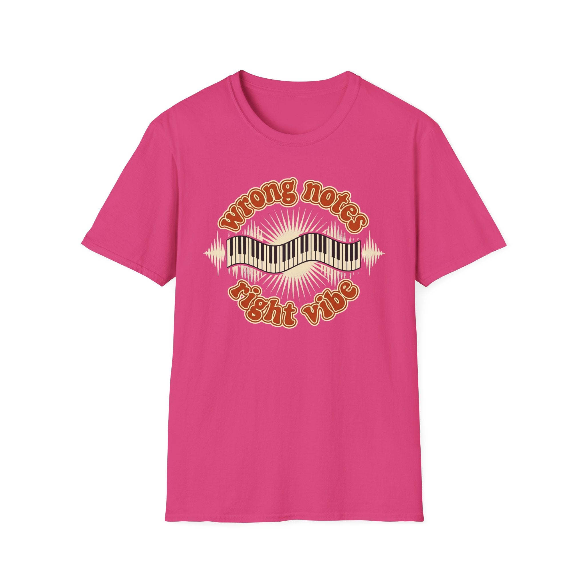 "Wrong Notes, Right Vibe" T-Shirt