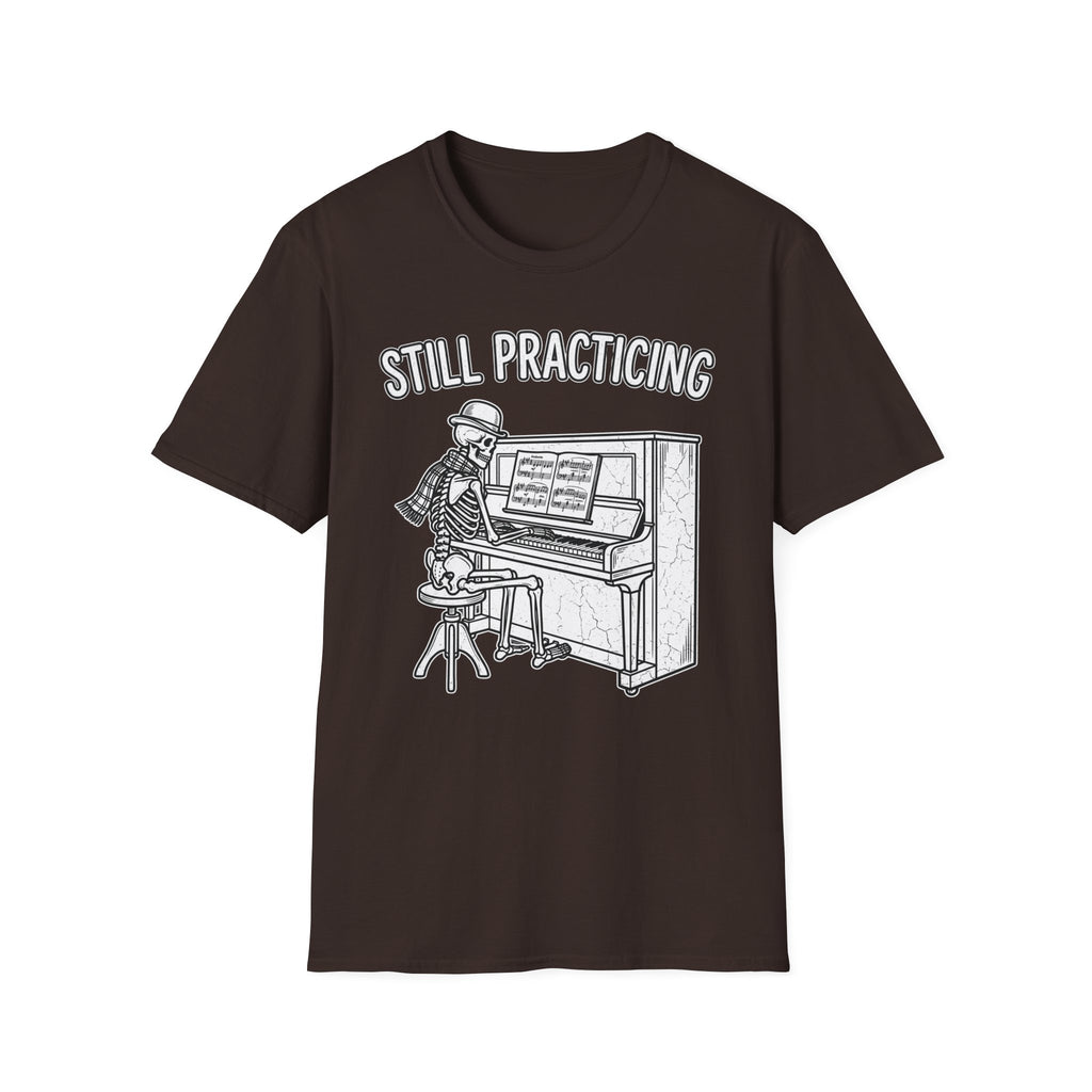 "Stylish Skeleton - Still Practicing" T-Shirt