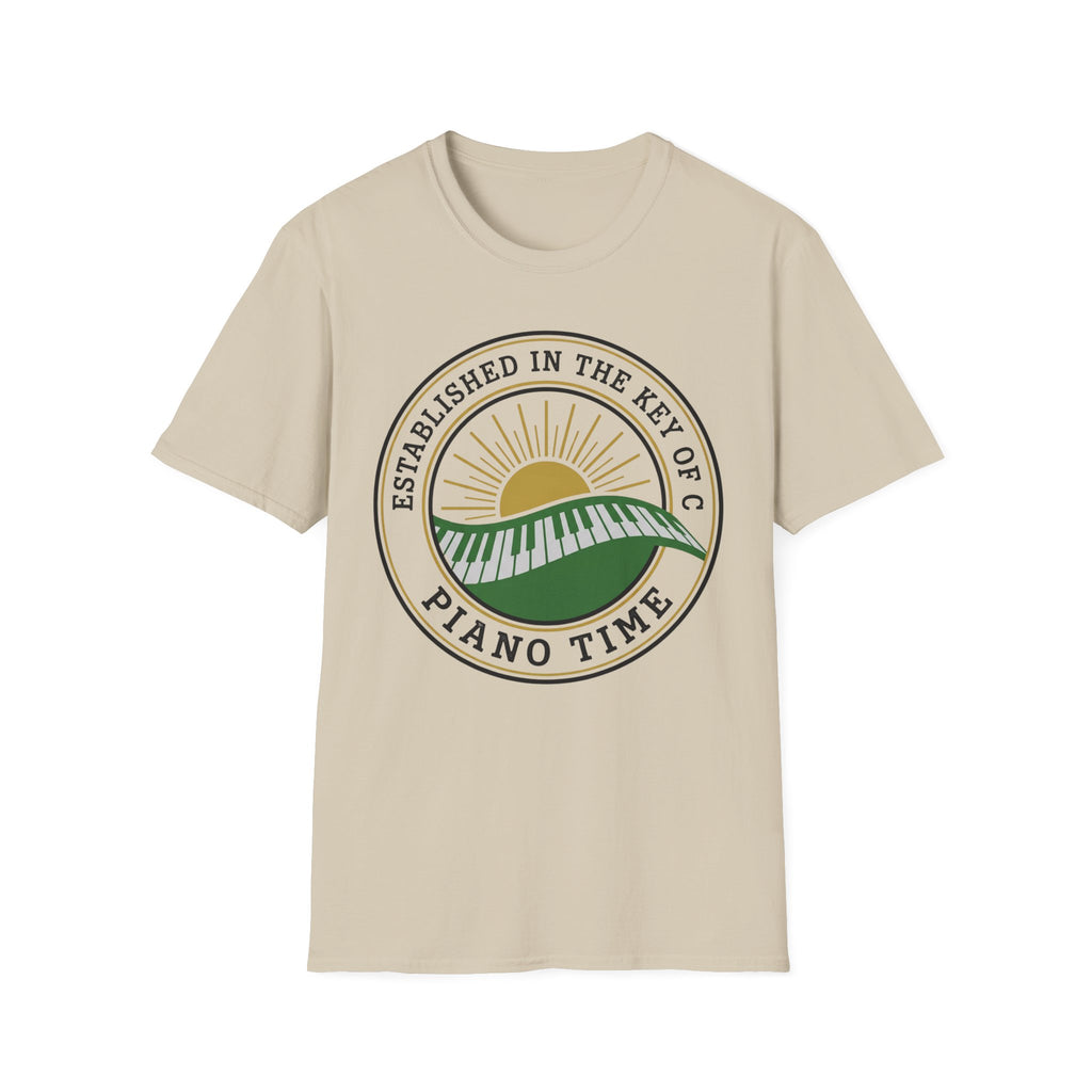 "Piano Time Key of C" T-Shirt