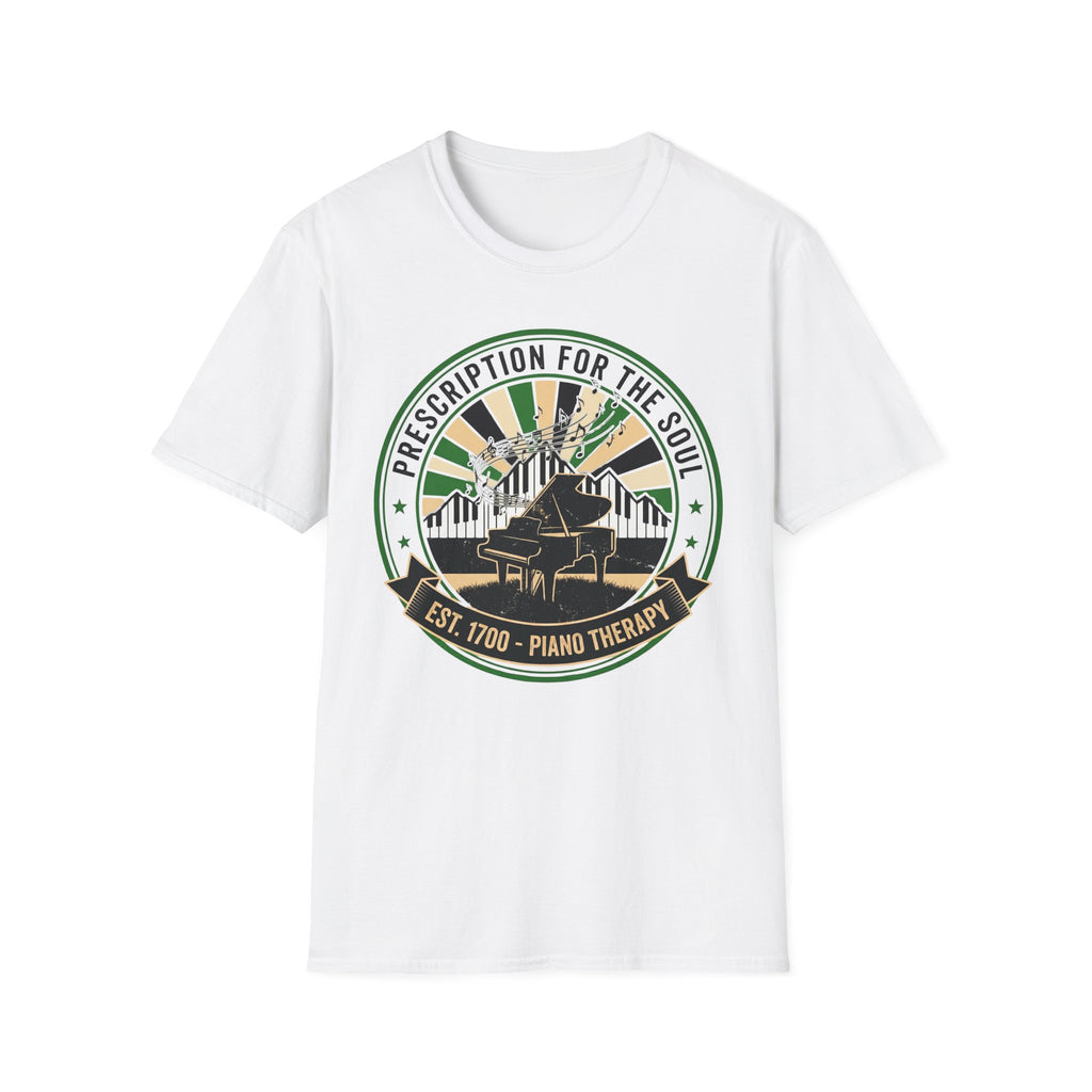 "Piano Therapy Prescription" T-Shirt