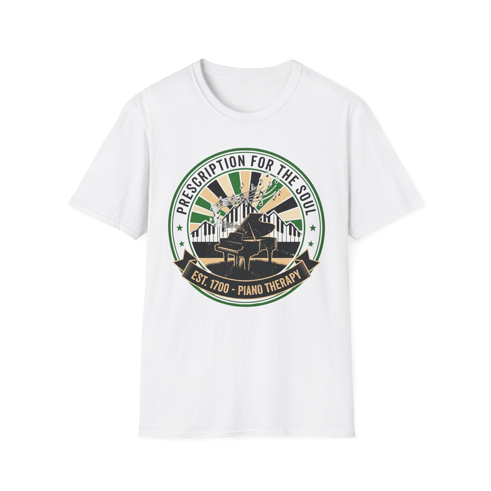 "Piano Therapy Prescription" T-Shirt