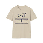 "Rest" Blue Ink T-Shirt