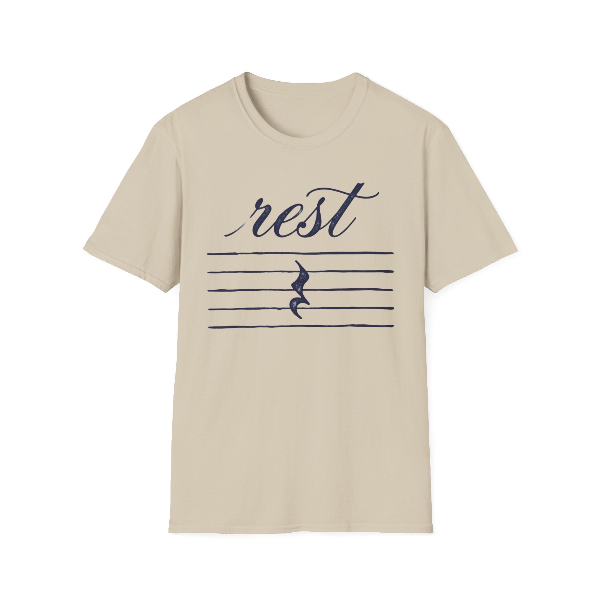 "Rest" Blue Ink T-Shirt