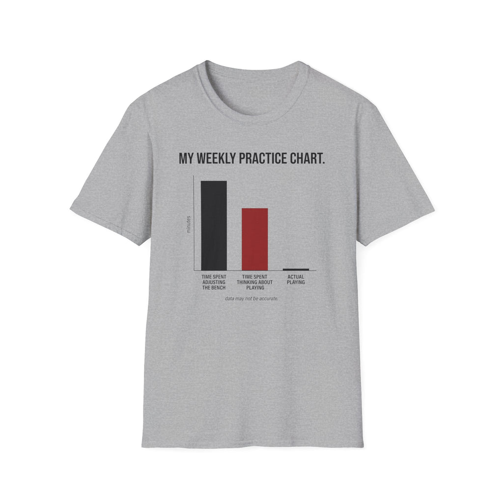 "Weekly Practice Chart" T-Shirt