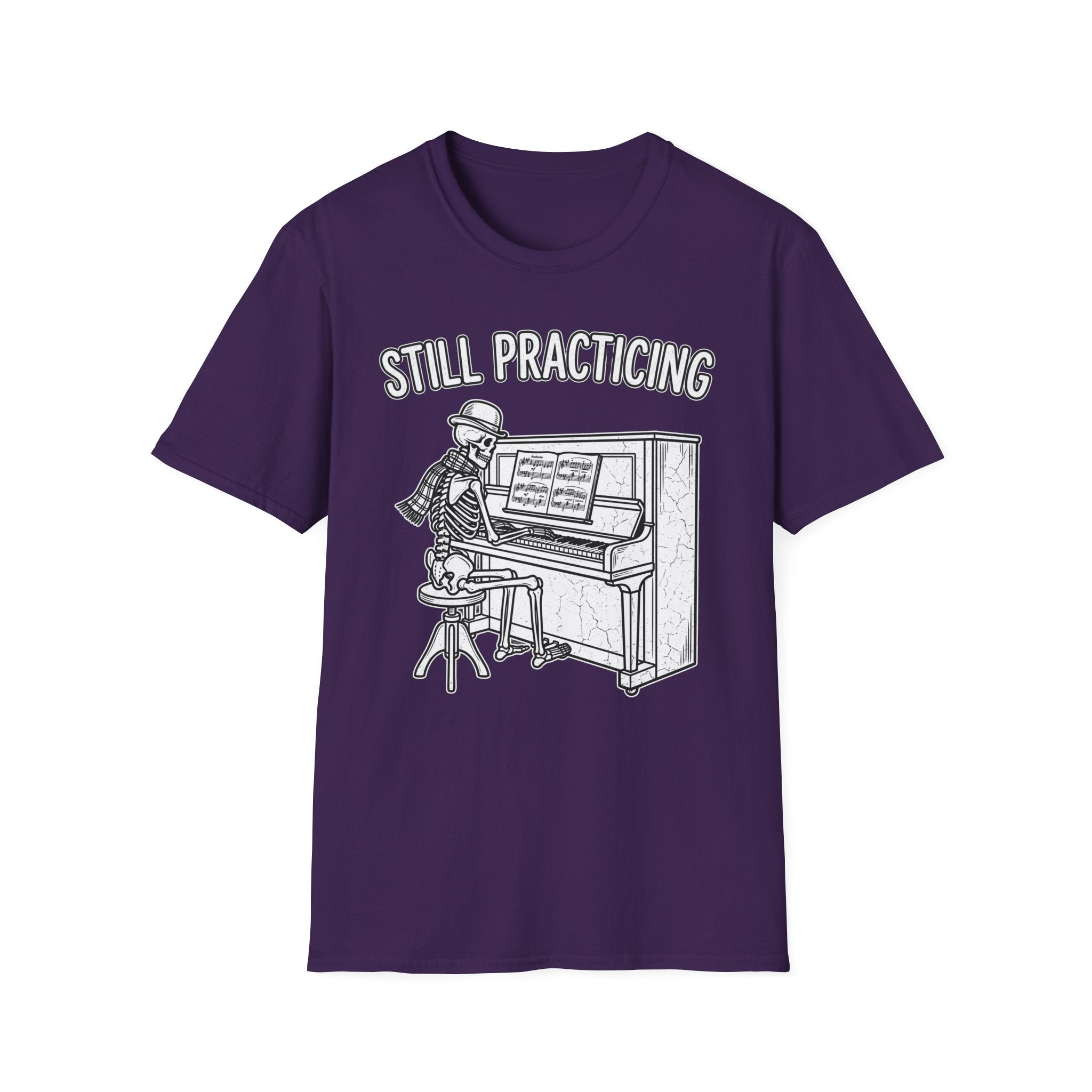 "Stylish Skeleton - Still Practicing" T-Shirt
