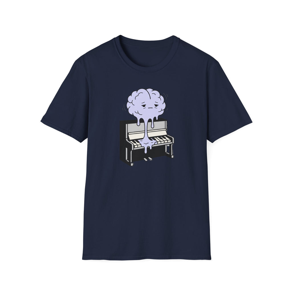 "Tired Melting Brain Piano" T-Shirt