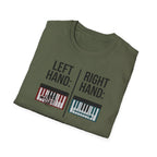 "Left Hand: Right Hand: A Tale of Two Disasters" T-Shirt