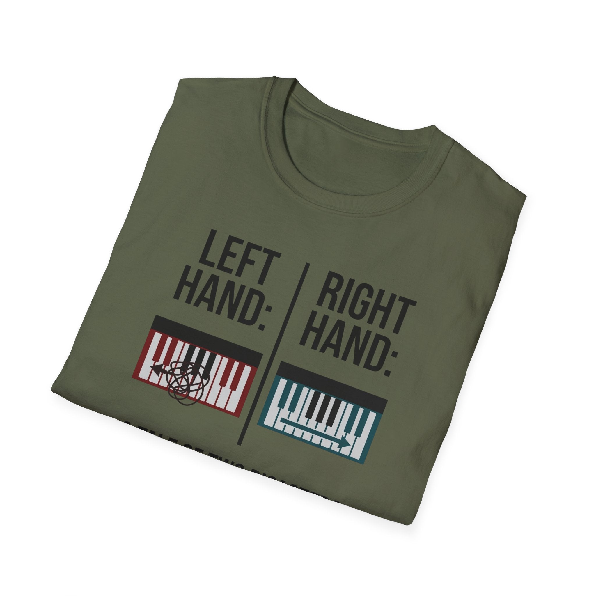 "Left Hand: Right Hand: A Tale of Two Disasters" T-Shirt