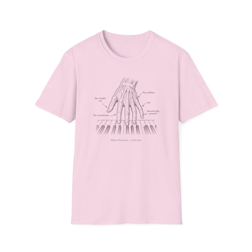 Manus Pianistica" T-Shirt