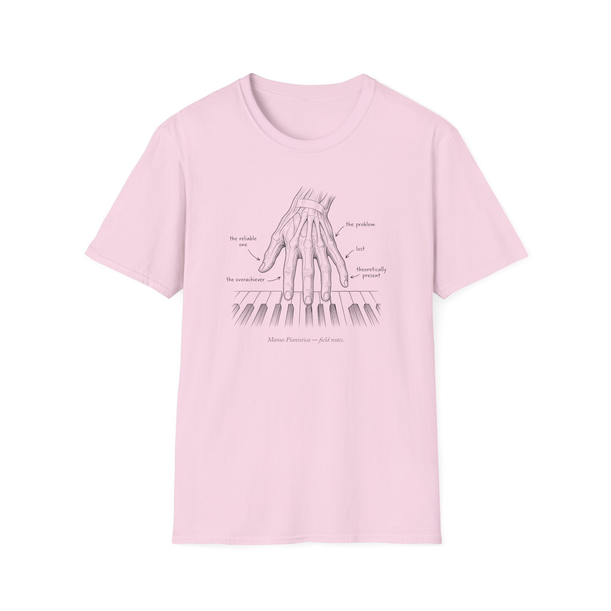 Manus Pianistica" T-Shirt
