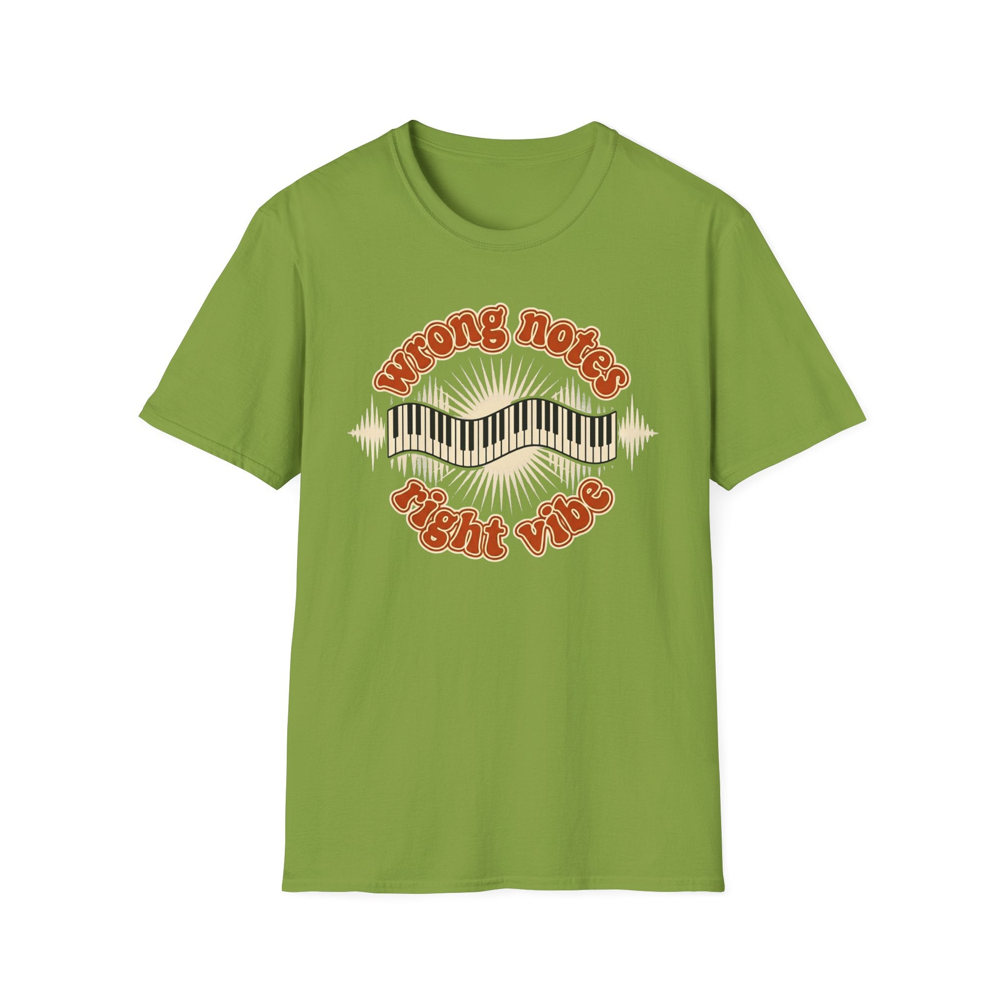 "Wrong Notes, Right Vibe" T-Shirt