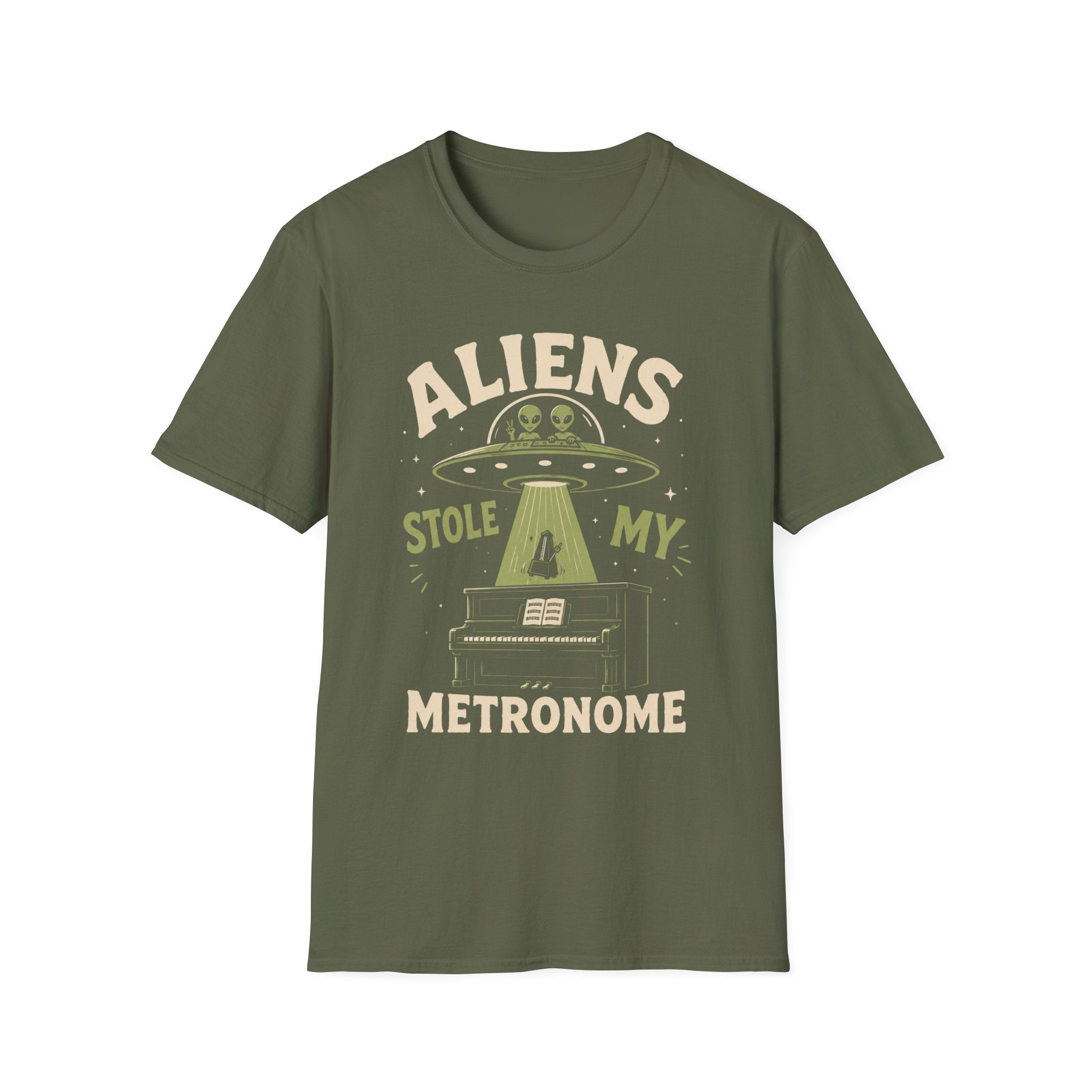 "Aliens Stole My Metronome" T-Shirt