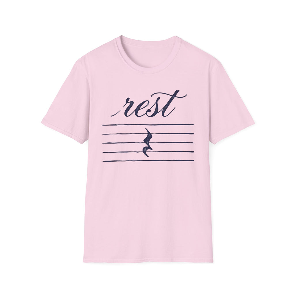 "Rest" Blue Ink T-Shirt
