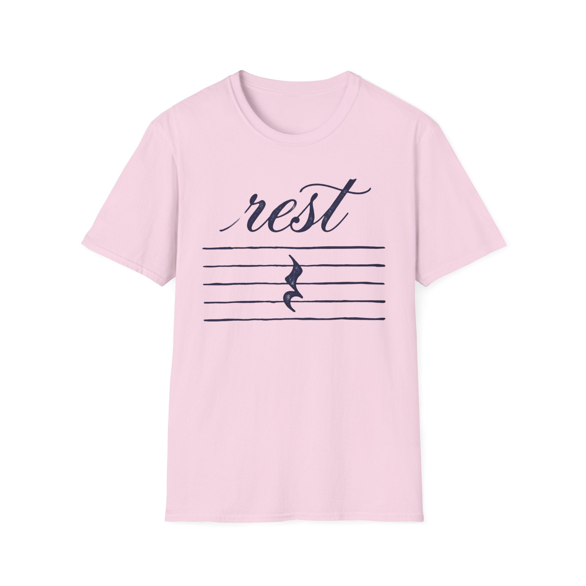 "Rest" Blue Ink T-Shirt