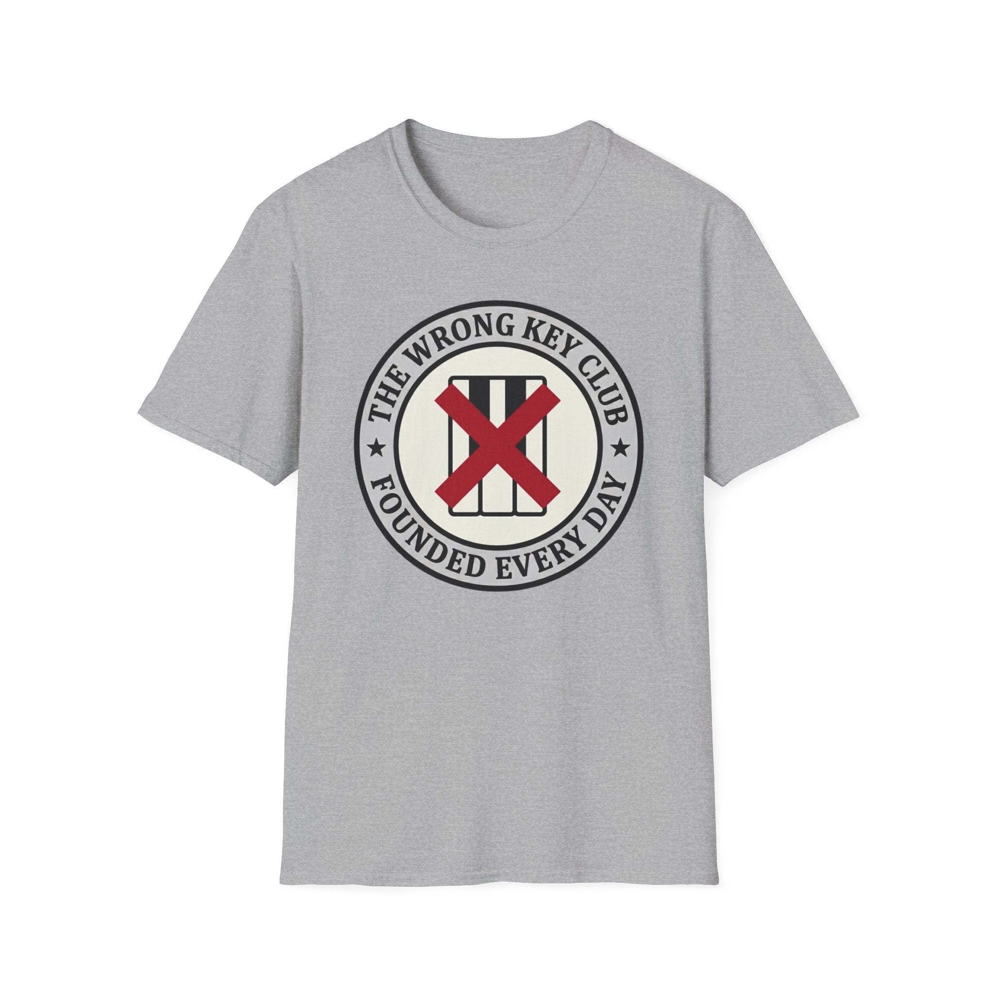 "Wrong Key Club" 1st Design T-Shirt