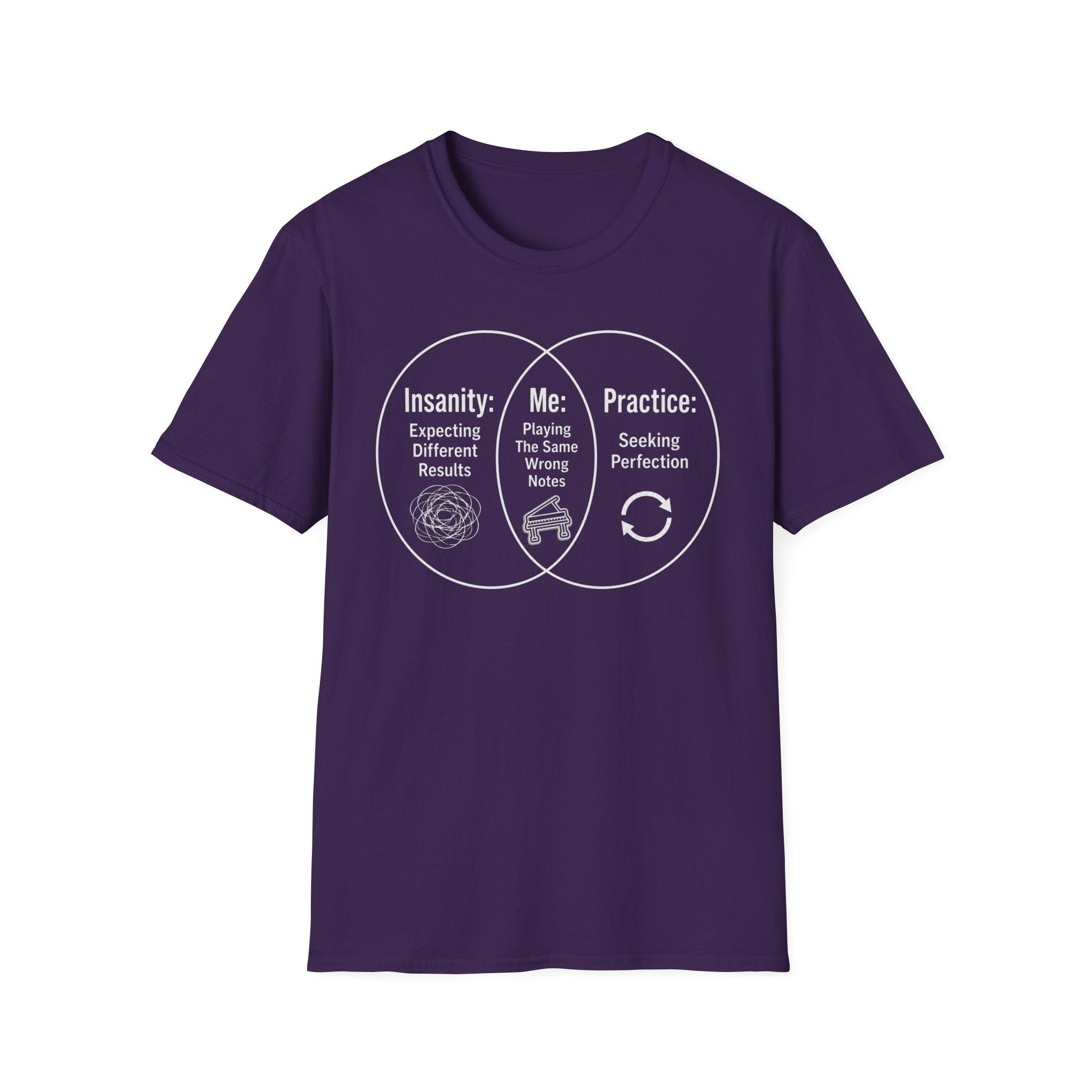"Insanity, Me, and Practice" T-Shirt