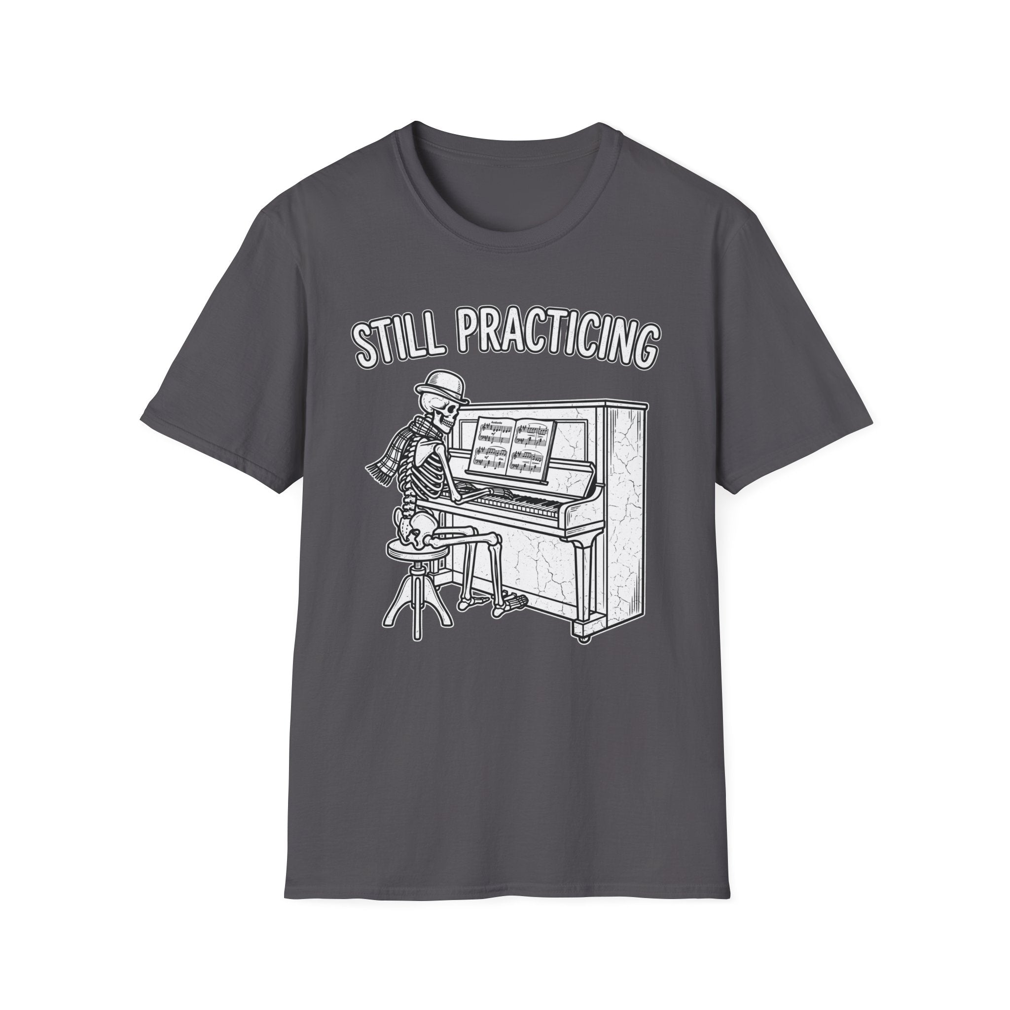 "Stylish Skeleton - Still Practicing" T-Shirt